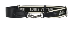 Louis Vuitton Sporty Strap, Nylon/Leather, Khaki/Black, LV4250, DB, 3*